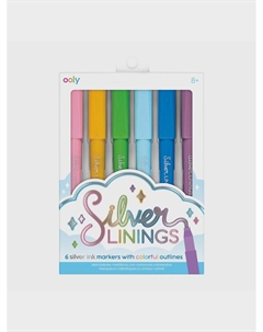 Фломастеры цветные 6 шт Ooly