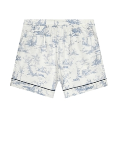 Шорты в пижамном стиле Philosophy di lorenzo serafini