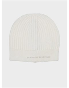Шапка молочного цвета Ermanno scervino