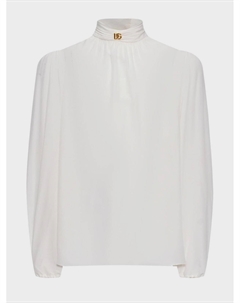 Блуза с воротом со сборкой Dolce&gabbana