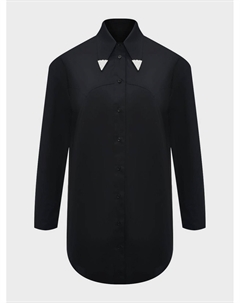 Платье-рубашка, черное Giuseppe di morabito