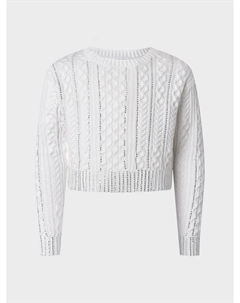 Джемпер со стразами Ermanno scervino