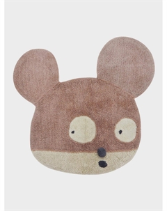 Шерстяной стираемый ковер Miss Mighty Mouse 100х120 см Lorena canals