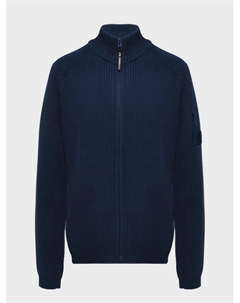 Кардиган 7 gauge на молнии, темно-синий C.p. company