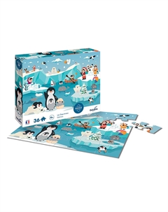 Пазл "Эскимосы", 36 элементов Sentosphere-funfrag