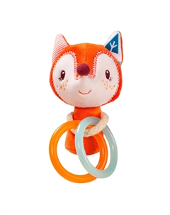 Погремушка Мини "Лиса Алиса" Lilliputiens