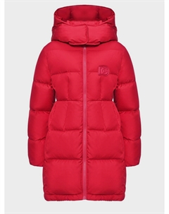 Пальто-пуховик, малиновое Dolce&gabbana