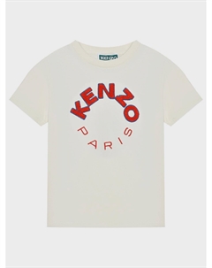 Футболка лого на груди Kenzo