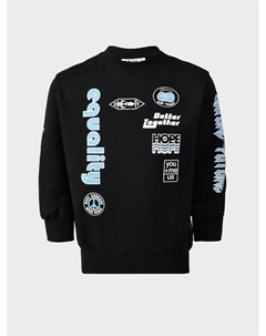 Свитшот с текстовым принтом, черный Molo