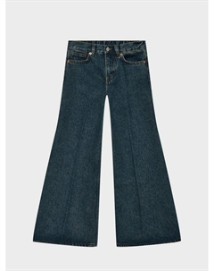 Джинсы свободного кроя, синие Mm6