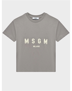 Футболка с лого Msgm