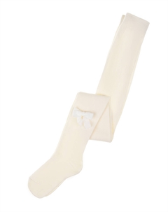 Белые колготки с бантом Story loris