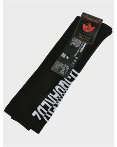 Носки с крупным лого, черные Dsquared2