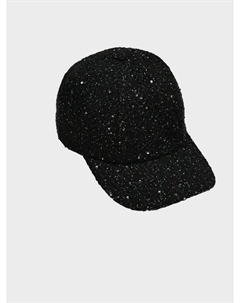Кепка со стразами, черная Msgm