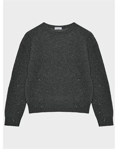 Джемпер с пайетками Brunello cucinelli