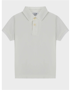 Футболка-поло, белая C.p. company