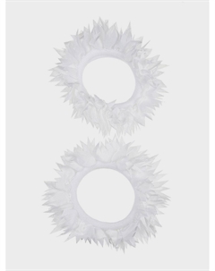 Набор резинок для волос, белый Rena chris