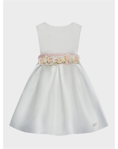 Платье с цветочным поясом Baby a.