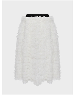 Пышная многослойная юбка Balmain