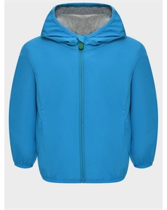 Ветровка из переработанного полиэстера, голубая Save the duck