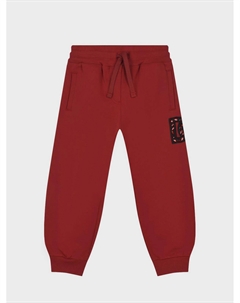 Спортивные брюки с лого из стразов Dolce&gabbana