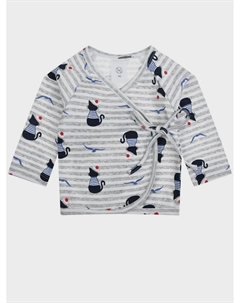 Распашонка с принтом "коты" Dan maralex