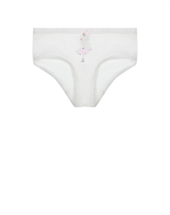 Трусы с принтом лебедь-балерина Sanetta