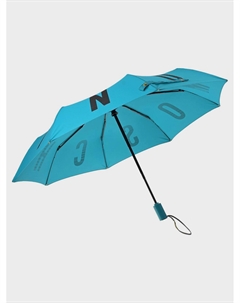 Голубой зонт с логотипом, 30 см Moschino