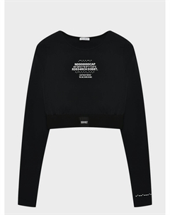 Укороченный топ, черный Dolce&gabbana