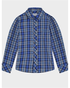 Рубашка в клетку с застежкой на кнопки Bikkembergs