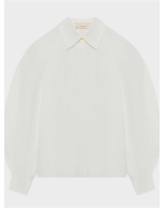 Рубашка из поплина, белая Elisabetta franchi