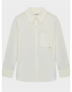 Рубашка с отделкой шитьем Les coyotes de paris