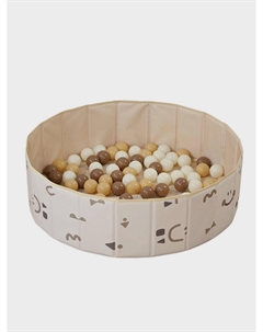 Сухой бассейн для шариков Kids Smile 100 Camel (без шариков) Unix kids