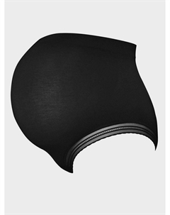 Черные высокие трусы для беременных Milk Cache coeur