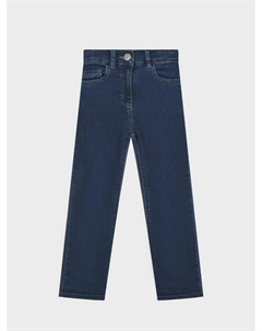 Темно-синие утепленные джинсы Monnalisa