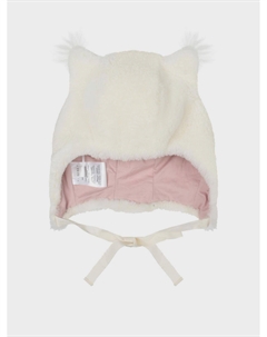 Шапка из овчины с декоративными ушками Ploomlé