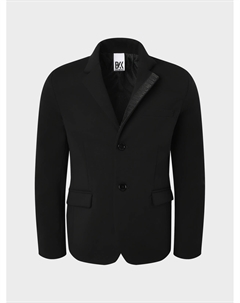 Пиджак однобортный, черный Bikkembergs