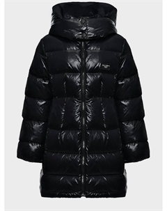 Нейлоновое стеганое пальто, черное Dolce&gabbana