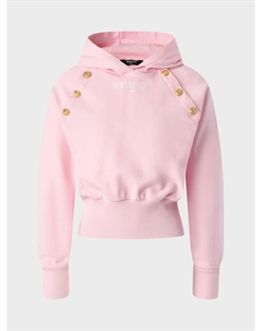 Толстовка-худи с вышитым лого Balmain