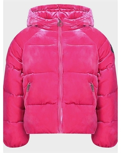 Куртка из велюра цвета фуксии Ermanno scervino