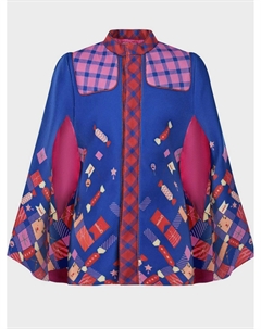 Пончо с принтом "конфеты" Eirene