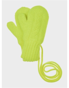 Варежки на шнурке, желтые Chobi