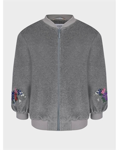 Куртка-бомбер с вышивкой на рукавах Paade mode