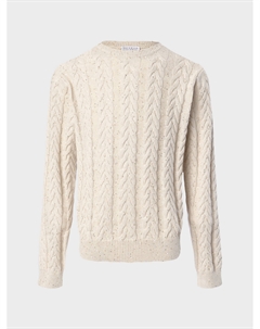 Джемпер с пайетками, кремовый Brunello cucinelli