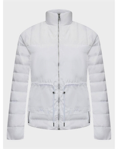 Куртка с кулиской на талии, белая Add