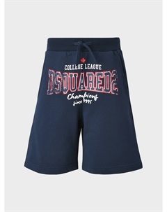 Бермуды с лого и надписью Dsquared2