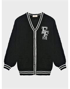 Кардиган вязаный с белой полоской Elisabetta franchi