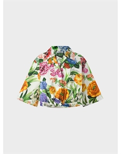 Рубашка, принт цветы Dolce&gabbana