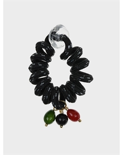 Резинка для волос пружинка, черная Tais