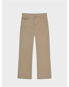 Джинсы клеш, бежевые Brunello cucinelli